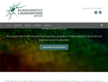 Tablet Screenshot of neuro-institute.net