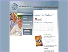 Tablet Screenshot of neuro-institute.com